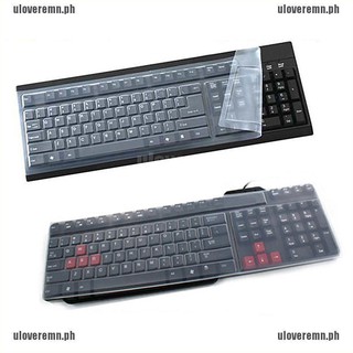 【COD*uloveremn】New 1PC Universal Silicone Desktop Computer Keyboard Cover Skin