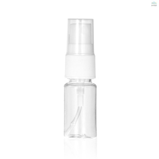 [In Stock] 10ml Clear PET Spray Bottle Fine Mist Sprayer Mini Travel Bottle Plastic Empty Refillable Container for Perfume Cosmetic Makeup Water Atomizer