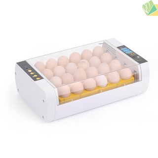 Sici 24-Eggs Intelligent Automatic Egg Incubator Temperature Control Hatcher for Hatching Chicken Duck Bird Quail Poultry AC220V AU Plug