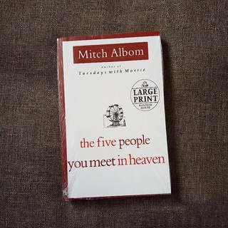Mitch Albom 3 Books Set (Tuesdays with Morrie, For One More Day, The Five People You Meet in heaven) (6)
