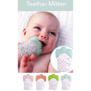 Baby Mitten Teething Glove with Sound 1PC Baby Teether Glove