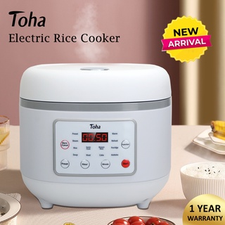 Rice Cooker Toha Electric Rice Cooker 5L Smart Multifunction Digital Display Non-Stick Inner Pot (1)