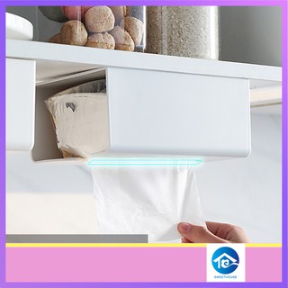 ✨Paper Towel Dispenser Wall Mounted No-drilling Paper Towel Holder Dispenser Bathroom Toilet Tissue Dispenser Garbage Ba