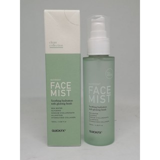 QuickFx Clean Collection Face Mist Glowing Hydrating Spray 100ml