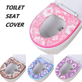 [boutique]Universal Toilet Seat Cover Winter Toilet Seat Cushion Fleece Washable Toilet Seat Pad Zip