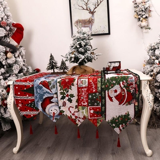 Christmas Table Runner Table Decorations For Seasonal Family Dinners Or Holiday Gatherings Xmas Christmas Decor