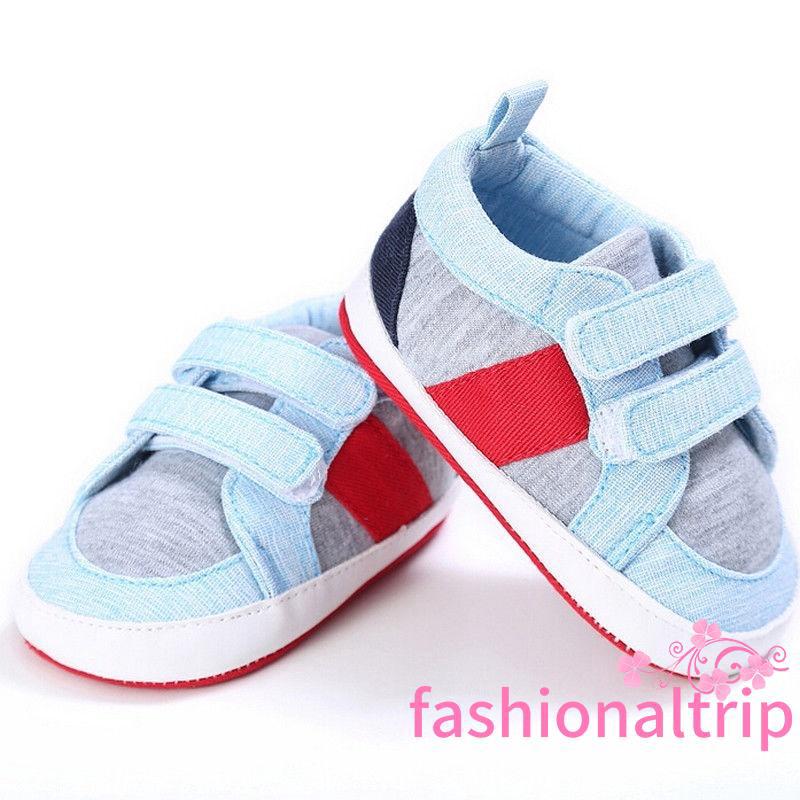 OTR-Baby Kids Boys Girls Casual Canvas Sneaker Soft Sole (1)