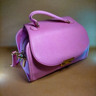 charles bag¤Charles & Keith Pink Handbag/Shoulder bag Le