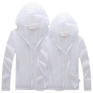 【READY STOCK】 Men Quick Dry Hiking Jackets Waterproof Sun-Protective Skin Windbreaker Paragraphs summer bask in clothes for men and women skin thin breathable sun-protective clothing students fishing uv coat (2)