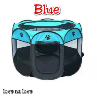 Portable folding pet tent dog house cage dog, cat tent playpen puppy kennel (1)