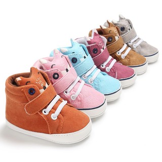 Baby Boys Girls Shoes Cartoon Cute Boots Cotton Cute Fox Shoes (4)