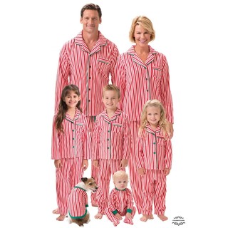 HHN-Christmas Family Kids Adult Pajamas Set Striped