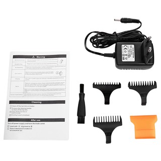 Kemei Professional Electric Hair Clipper Trimmer Intelligent Mute Trimmer Hair Cutter Tools KM-2839 (8)