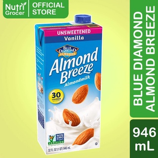 Beverages✥[LOWEST PRICE] - 1pc - Blue Diamond Almond Breeze Unsweetened Almond Milk Vanilla