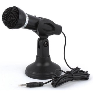 3.5mm computer microphone, recording condenser microphone (3.5mm computer microphone plug and play)
