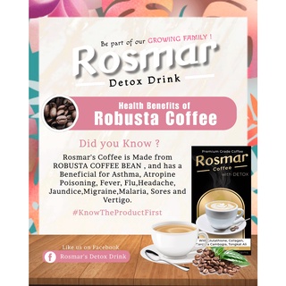 Rosmar Detox Drink in Coffee or Chocolate 10 sachets (2)