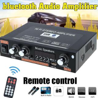 800W Digital Amplifier HIFI Bluetooth Stereo Audio AUX FM AMP MP3 Car&Home 19*15*4.5cm (1)