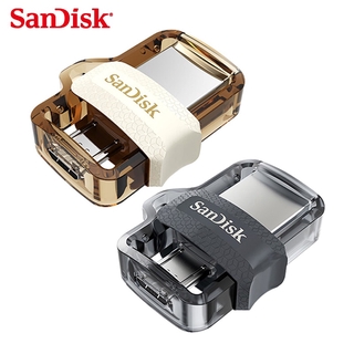 SanDisk OTG USB 3.0 Flash Drive 32GB Dual Mini Pen Drive 128GB 64GB USB Pendrive Memory U Disk