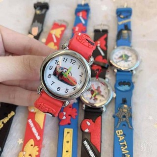 3D Character Silicon Analog wrist watch for kids