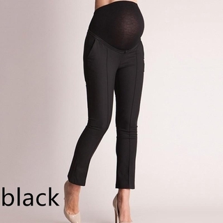 Spring Summer Elastic Women Pregnant Pencil Trousers Maternity Elastic Belly Protection Leggings Stretchy Slim Pants (5)