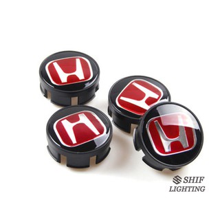 4X Wheel Hub Caps Emblem For Honda Civic Accord Odyssey CRV