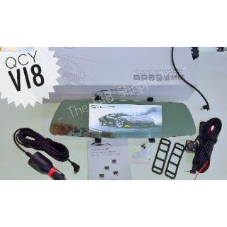 QCY Vi8 ~ 7" HD 1080P Touch Screen Rear view Dual Dash Cam (2)