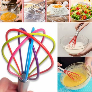 *COD* Stainless Steel Egg Whisk Kitchen Mixer Balloon Wire Eggs Beater