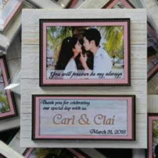 RUSH Personalized Ref Magnet Wedding Giveaway Souvenir