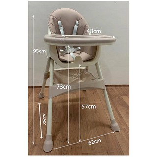 Baby Portable Feeding Safety Table High Chair With Compartment (2)