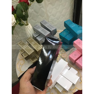 Gift Boxes✉♧✺PERFUME BOX for 85ml Perfume plain glossy BLACK ( selling box only )