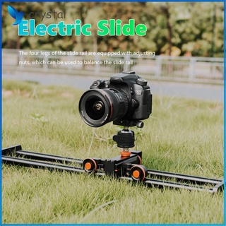 ♦crystal1♦YELANGU L60E Camera Slider Video Electric Sliding Rail for SLR Camera Phone