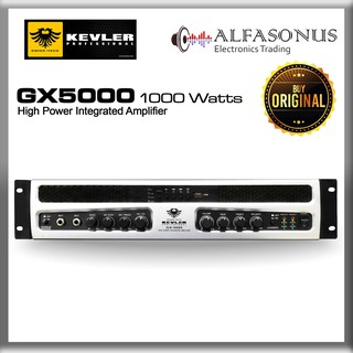 Kevler Professional GX-5000 / GX5000 / GX 5000 - 1000W x 2 High Power Integrated Amplifier