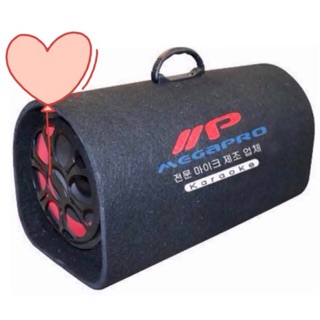 speaker megapro 10“ inch subwoofer series tunnel 12V