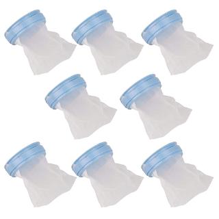 Y2-8pcs Capture Filter Snap On Lid Anti Flea Traps Head Lice Replacement Filters For V-Comb