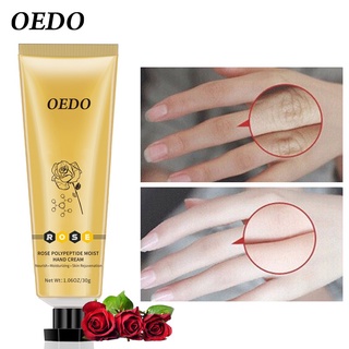 【100% Original】OEDO Rose Polypeptide Moist Hand Cream Repair Nourishing Hand Anti Chapping Moisturizing Skin Care 30g