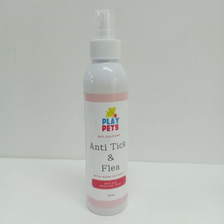 Playpets 250ml Anti tick and Flea pet cologne