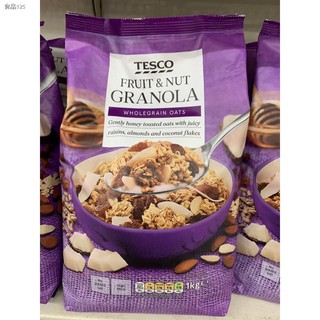 ﹉Tesco Fruit & Nut Granola 1kg