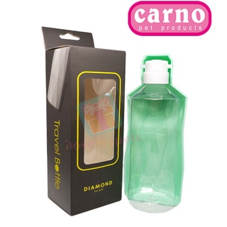 【Ready Stock】●Carno Diamond Travel Bottle, 500 ml (For medium dog breed)