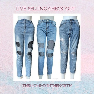 TAKE ALL DENIM PANTS CHECKOUT LINK FOR LIVE SELLING