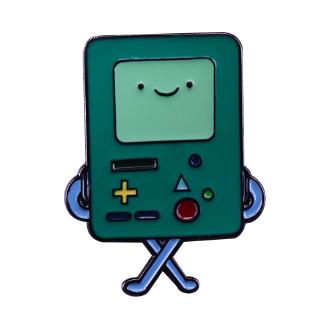 Adventure time Bmo enamel pin Nintendo video game brooch gameboy controller badge