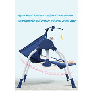 Baby's Electric Rocking Cradle (2)