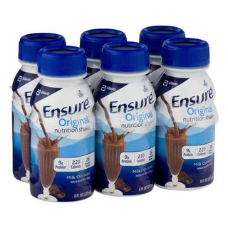 Ensure Milk Chocolate Original Nutrition Shake 8oz 6PCS