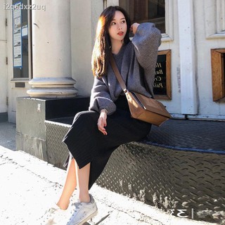 Maternity clothes∏Maternity wear autumn and winter knit bag hip skirt mid-length belly lift skirt fo