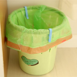 380 2Pcs/Pair trash can Bags Clips Trash Bin Trash Bag Fixed Clip Holder Kitchen Rack Household Clip (3)