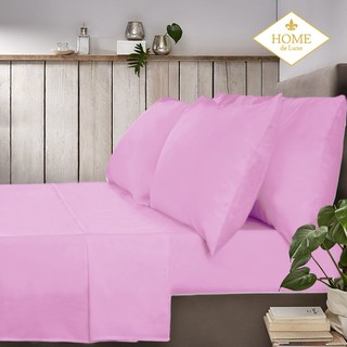 [4in1 Bedsheet Set] Home de Luxe 4in1 Bed Sheet Set - Plain
