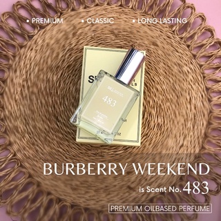 Scent 483 Burberry Weekend 55ML Premium Oil based Perfume for Women by Scenteur Essentials