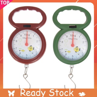 *10kg Weighing Portable Numeral Pointer Spring Balance Hanging Scale WKP2 (1)