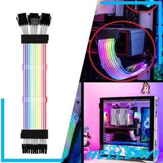 Computer motherboard[HELLERY1] GPU Cables Motherboard Extension RGB Cable RGB Extension Cable PC24PI (7)