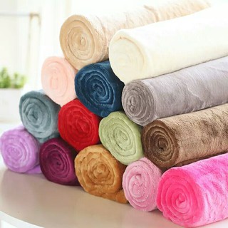 Coral Fleece Air Conditioning Blanket Sofa Bed Baby Blanket (1)