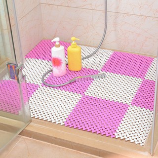 Drain Holes Non-Slip Bathroom Toilet Shower Mat